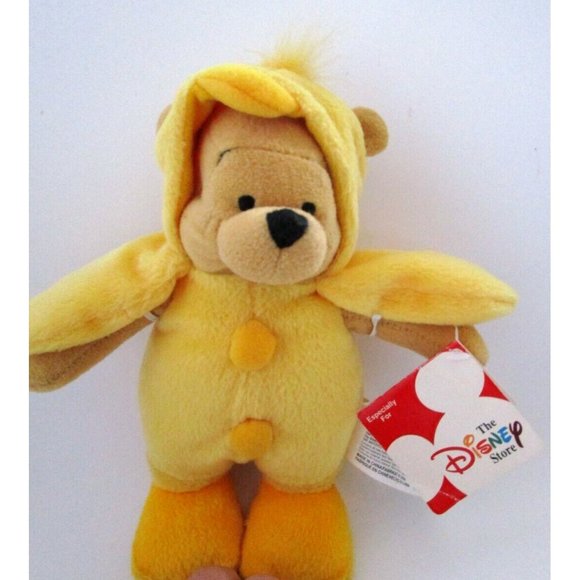 Disney Plush Winnie The Pooh "Dressed up Chicken Pooh" Stuffed Animal 8” NWTags - Picture 9 of 9